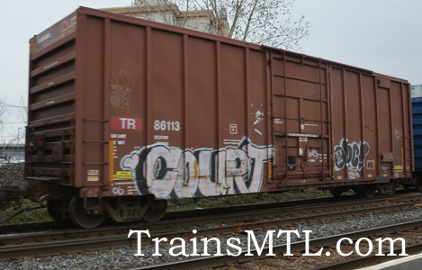 Car/wagon TR86113 right side / coté droit